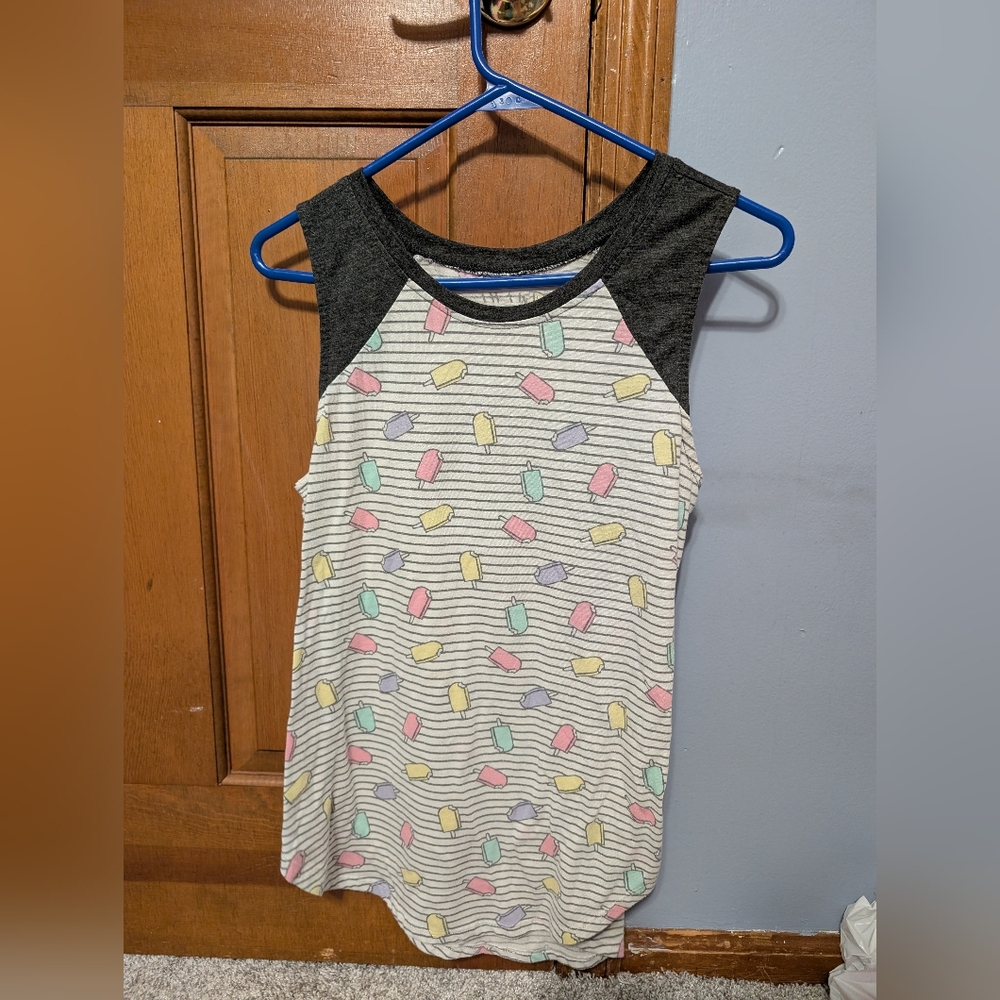 Colorful Kids Sleeveless Top